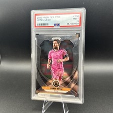 2025 Prizm FIFA CWC Lionel Messi Silver Prizm #200 PSA 9 Mint