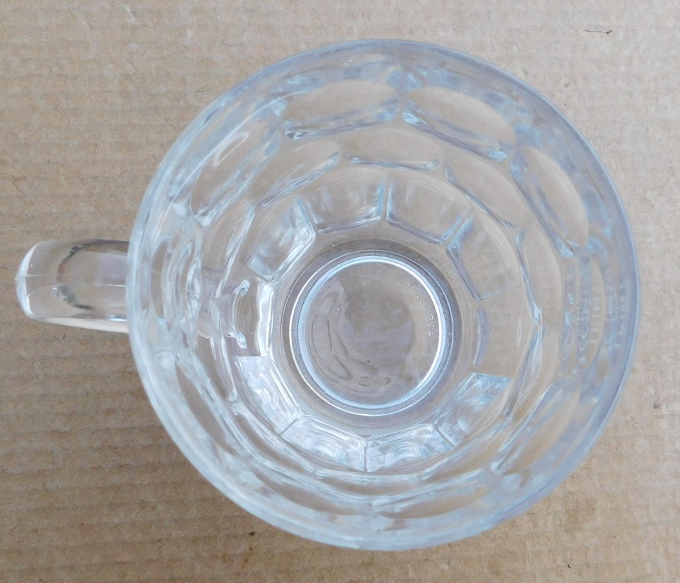 Dimpled Pint Pot / Glass with Pint Stamp. Beer Ale Pub. | eBay UK