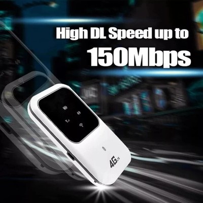 4G LTE Mobiler WLAN Hotspot Router Simlockfrei Pocket WiFi Modem Für Unterwegs