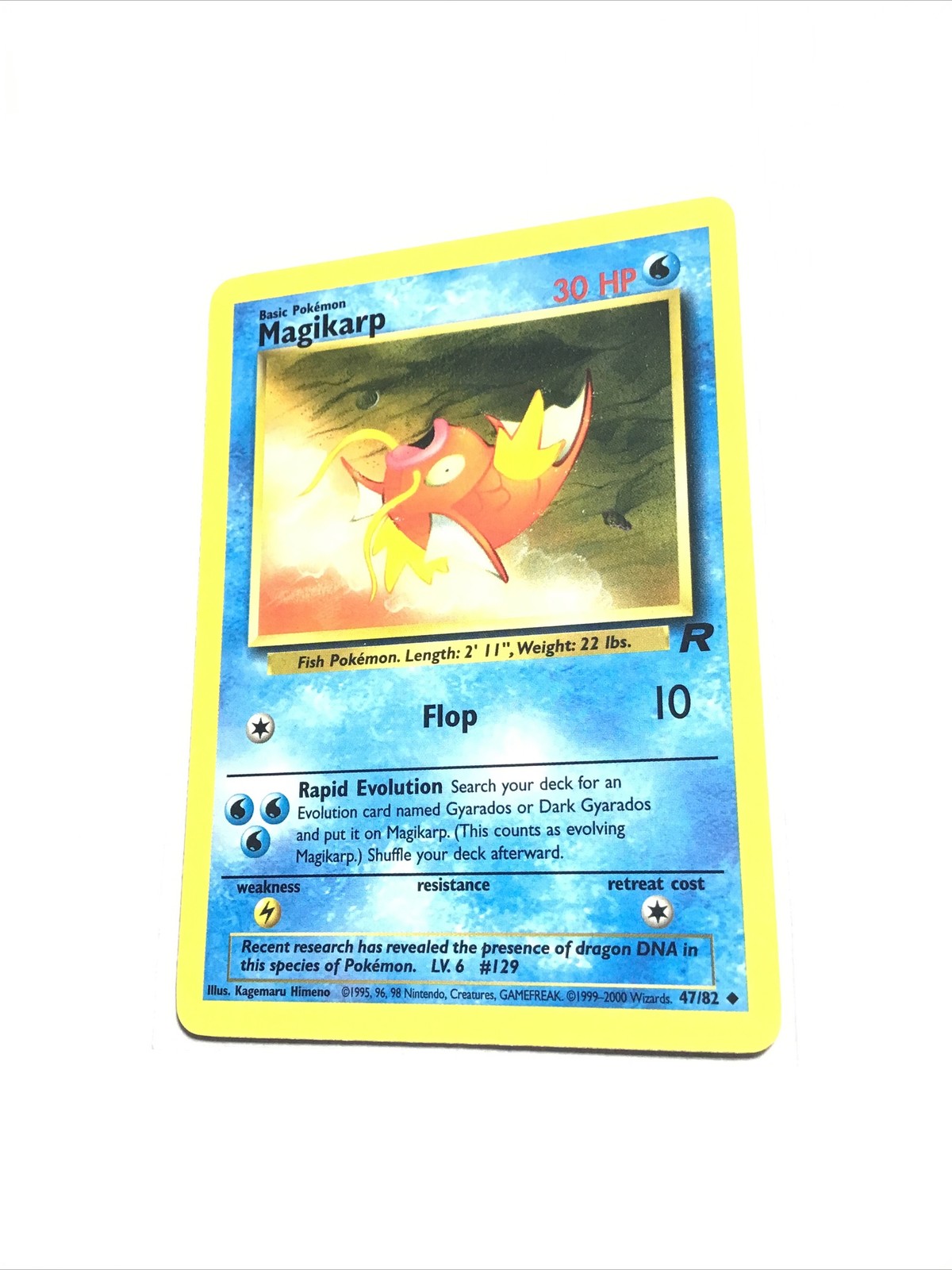 MAGIKARP - 47/82 - Team Rocket - Pokemon Card - LP