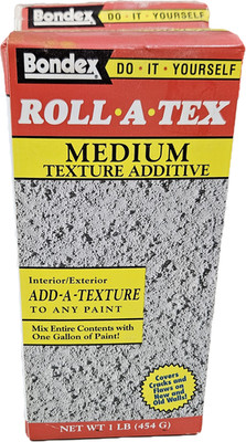 Zinsser 22233 Medium or 22232 Fine Roll-A-Tex 1 LB Texturing Additive