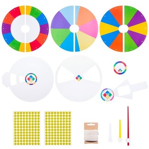 WinSpin 18" Teachers Choice All-in-1 Template Teaching Math Words Time Closeout