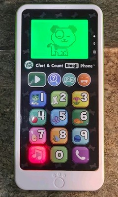 LeapFrog Chat and Count Emoji Phone, Green