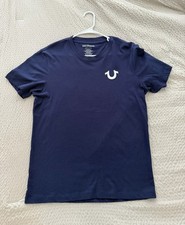 True Religion Mens Short Sleeve T-Shirt Buddh...