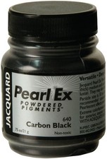 Jacquard Pearl Ex Powdered Pigment .75oz-Carbon Black