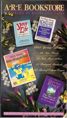 Association for Research & Enlightenment Bookstore 1994 Spring Catalog Vintage