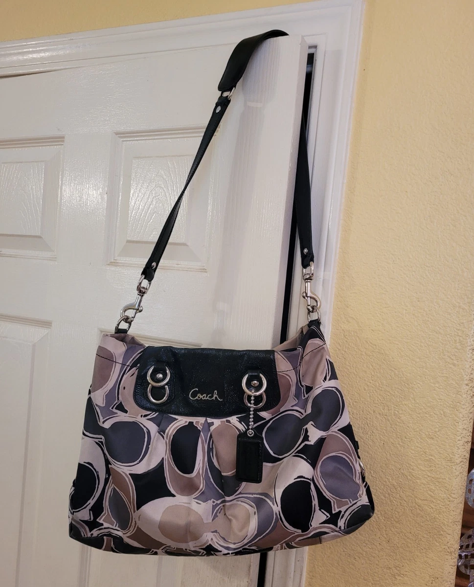 バッグ COACH signechar one shoulderbag black Coach Black Signature for sale - eBay