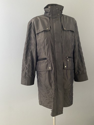 Kristen Blake Pewter Quilted Lined 