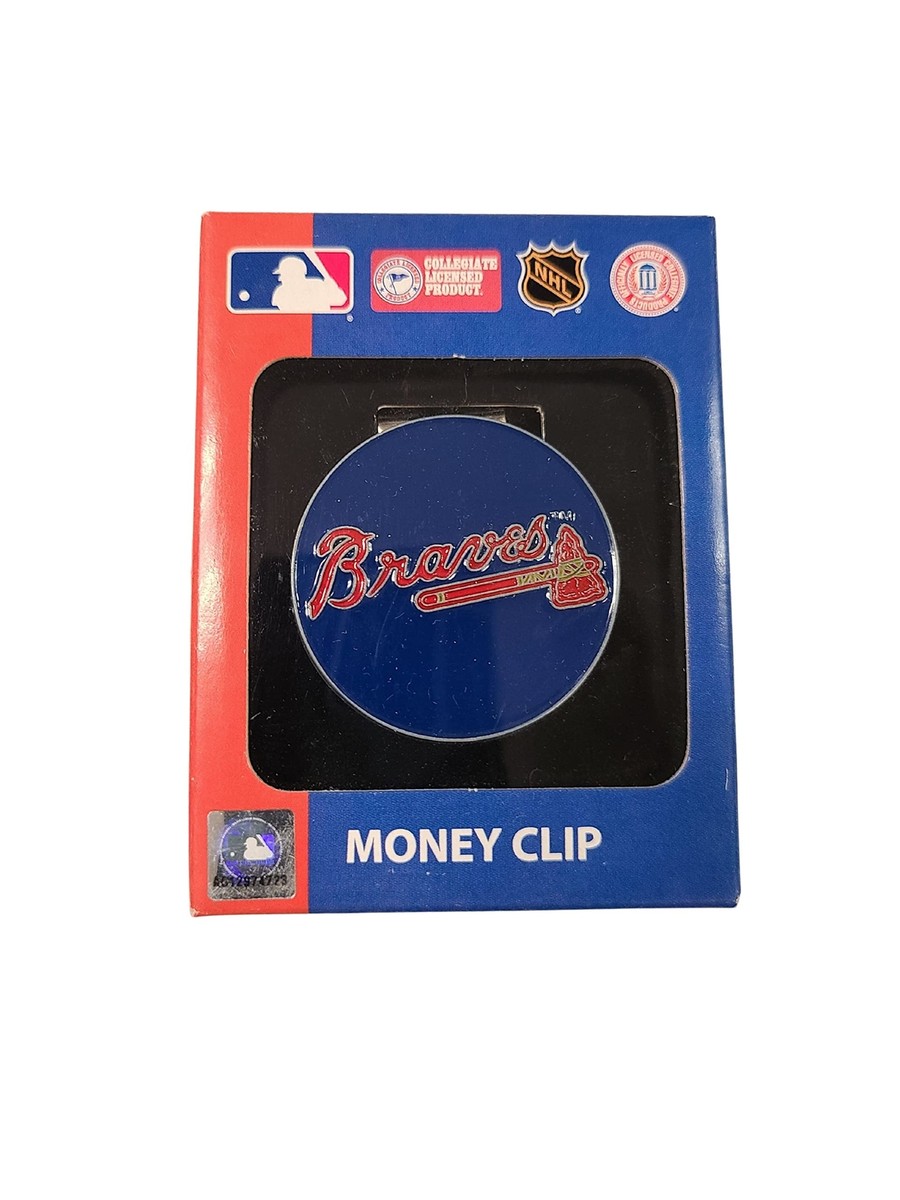 Siskiyou Atlanta Braves Large Logo Moneyclip - MLB Money