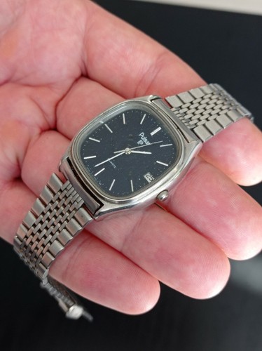 pulsar uomo 33MM ricambi riparazione non funziona Cal. Y112 vintage Japan acciai - Foto 12 di 12