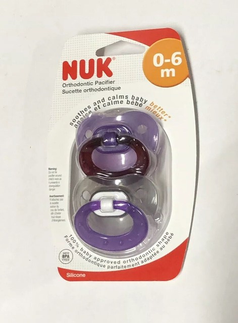 Plain Blue 6 18m New Nuk Advanced Airshield Size 2 Orthodontic Pacifier 2 Pack Pacifiers Soothers Baby
