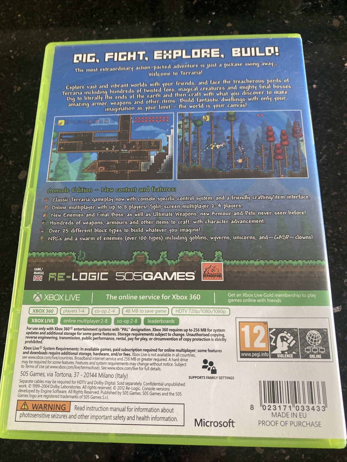 Xbox 360 Terraria Game eBay