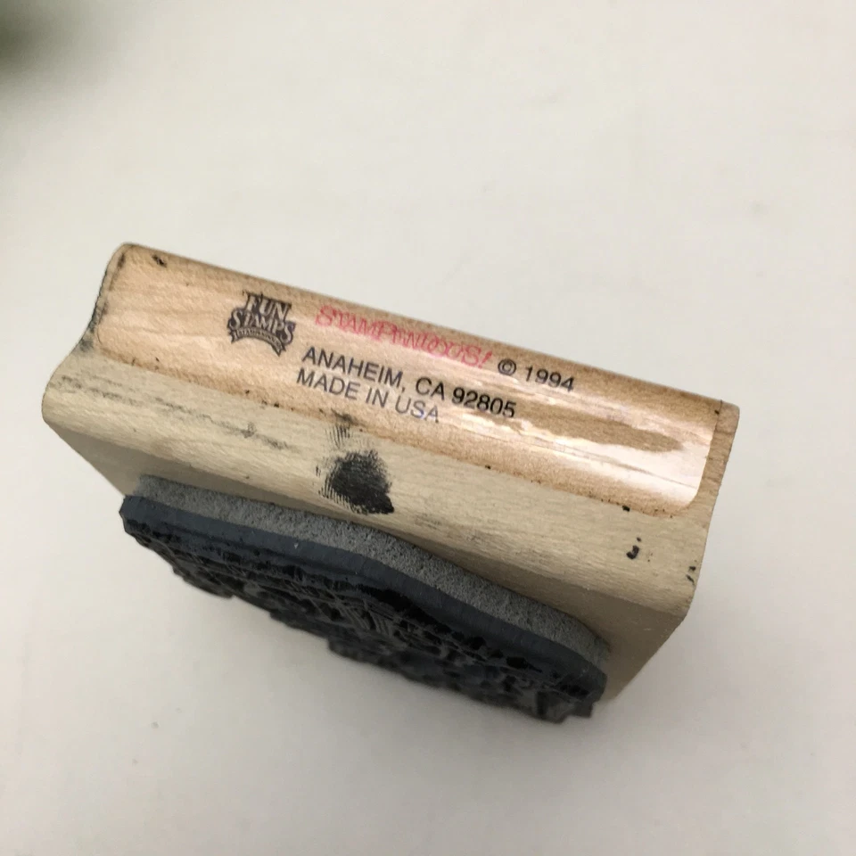 Estampilla de goma Stampendous 1994 Fairy Elves Woodland Creature Foto 4 de 4