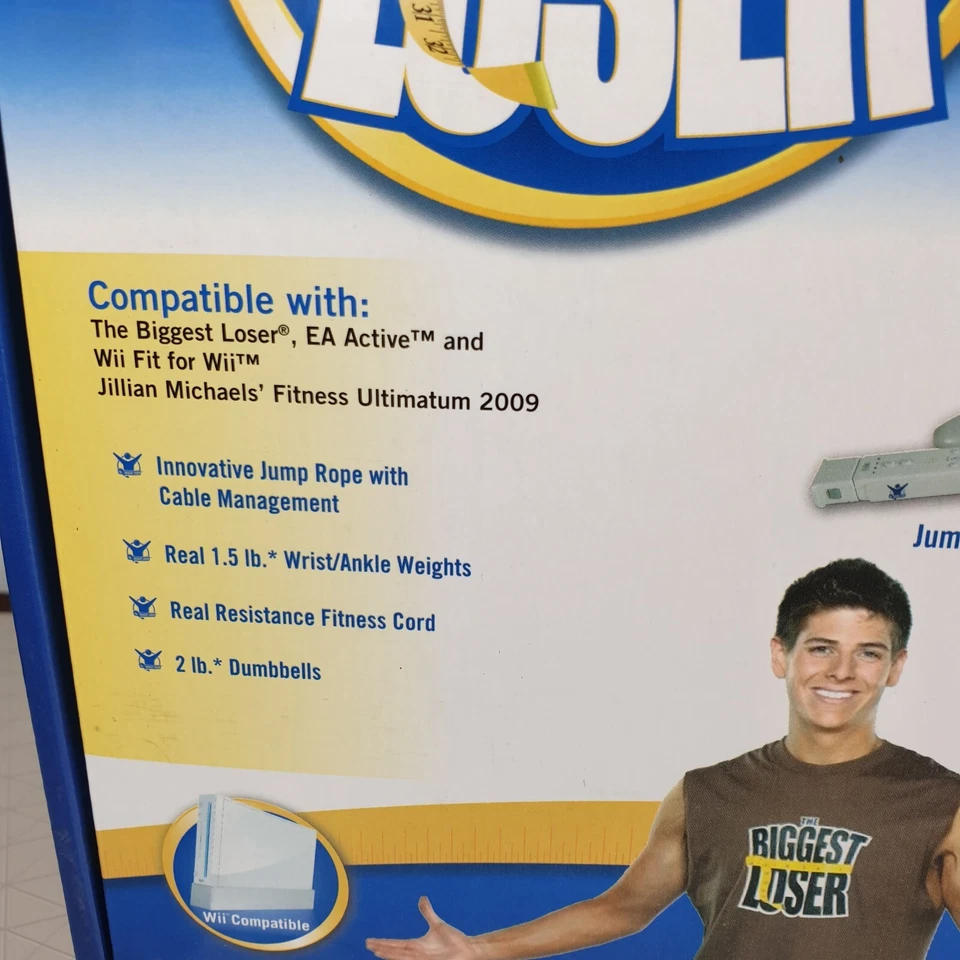 NEW Wii The Biggest Loser Strength Kit for Fit Jillian Michaels Sakar 2009 USA - Image 4 of 4