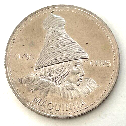 British Columbia Canadian 1977 Nootka Dollar Joseph Smith Trade