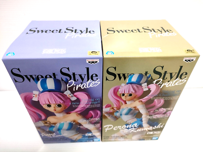 One Piece Sweet Style Pirates Perona Figure Set of 2 Prize Anime