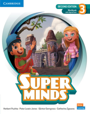Cambridge SUPER MINDS Level 3 Workbook with DIGITAL PACK 2nd Edition @New@