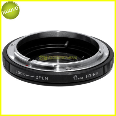 Adapter for Canon FD and FL lenses on Nikon SLR cameras. Adapter