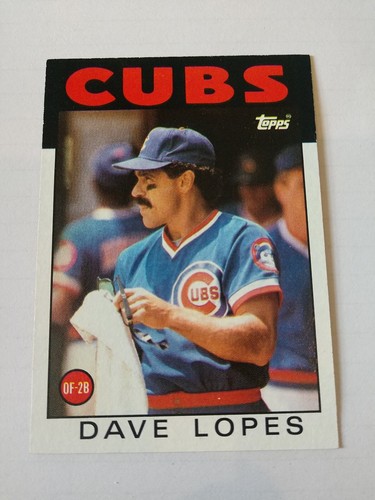 1986 Dave Lopes #125