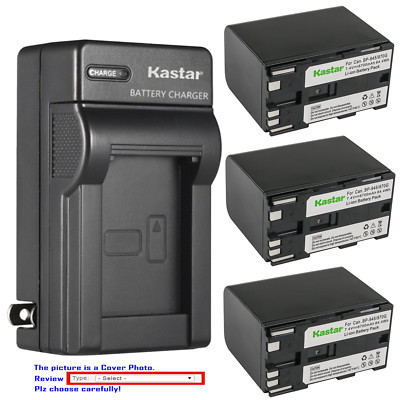 Kastar Battery Wall Charger for Canon BP-970G BP-945 & Canon GL1 GL-1 GL2 GL-2