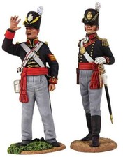 BRITAINS NAPOLEONIC BRITISH 36126 ROYAL ARTILLERY COMMAND SET