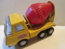 Vintage 1970's METAL TOY Tonka Cement Mixer Truck Yellow