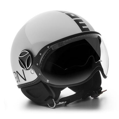 CASCO MOMO DESIGN FIGHTER DOPPIA VISIERA EVO BIANCO WHITE QRZ GLOS/ BLACK |  eBay