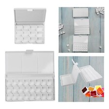Compartments Tray Half Pans for Watercolors, Gouache, Acrylic And