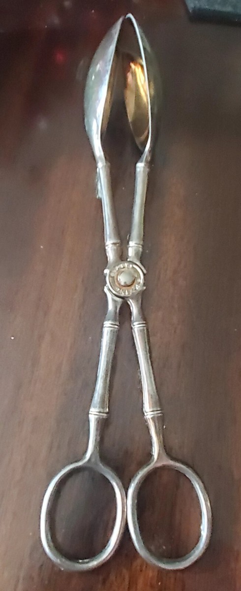 EP Zing Italy Silver Plated 9 In Tongs | eBay