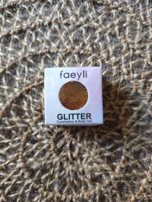 NEW Glitter Eyeshadow /Body Gel Sparkling Monochromatic Bronze /COPPER 