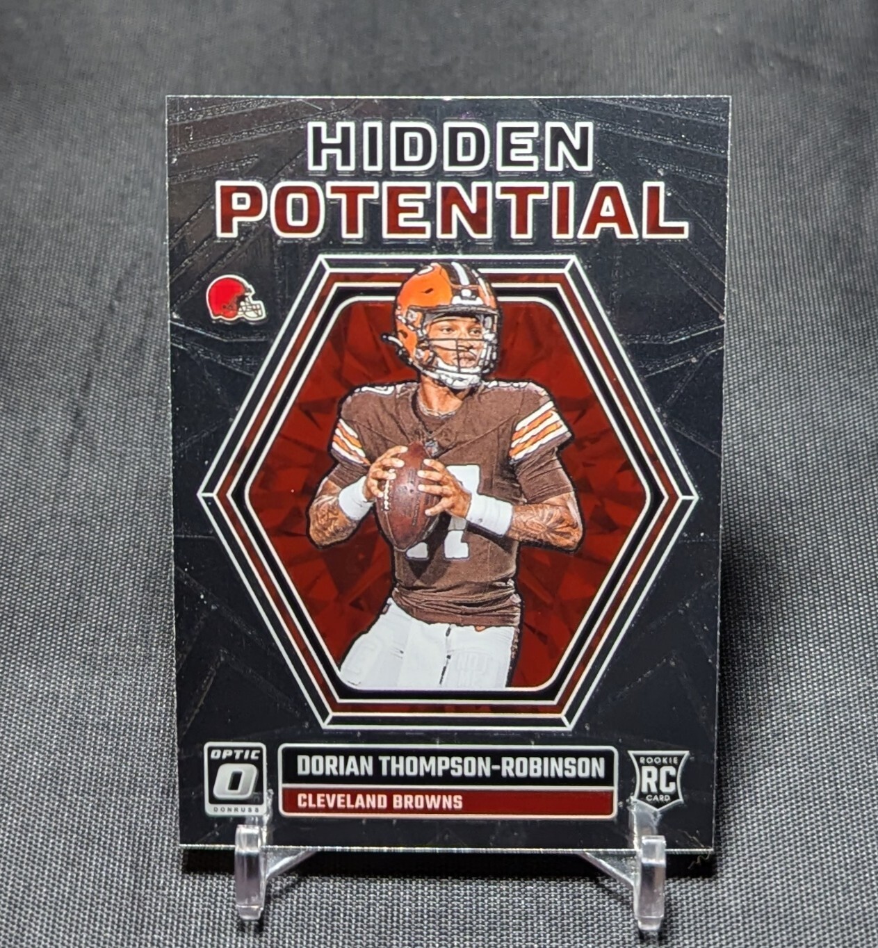 Dorian Thompson-Robinson Panini Donruss Optic Hidden Potential #HPDTR Base
