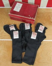 Vintage 1920s Childrens Pride Hosiery Stockings Socks 5 Pairs NOS w/Box Antique