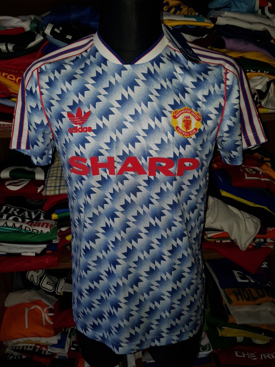 Manchester United 90-92 Adidas アウェイシャツ Manchester United 90