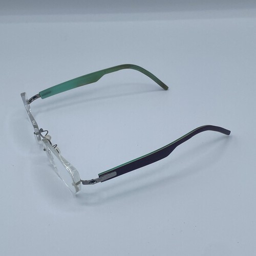 Lindberg eyeglasses Ladies Oval Turquoise Spirit Titanium T56 Col. K47 - Picture 2 of 11