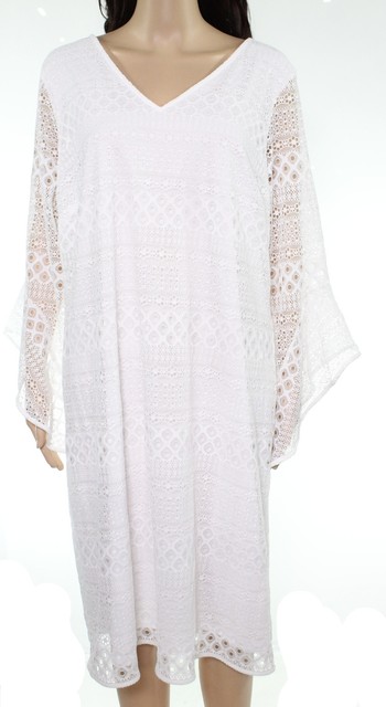 alfani white lace dress