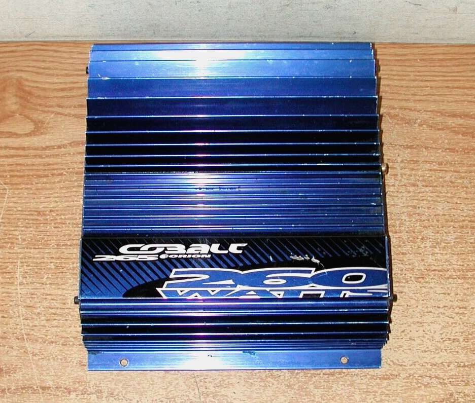 ORION COBALT 265 CHANNEL 260 WATTS BLUE CAR AMPLIFIER | eBay