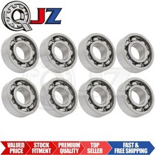  Qty.8 6202-OPEN Deep Groove Radial Ball Bearing 15mm ID x 35mm OD x 11mm W 