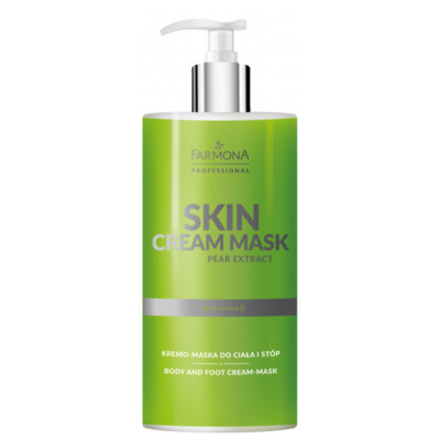 Intensiv Wirkstoffcreme Maske mit Birnenextrakt für Körper, Füße Farmona 500 ml