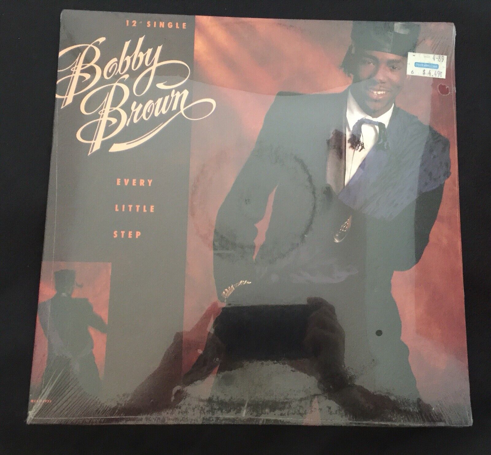 Pjece indgang folder Bobby Brown Every Little Step 12” Vinyl Single Record First Issue Factory  Sealed | eBay