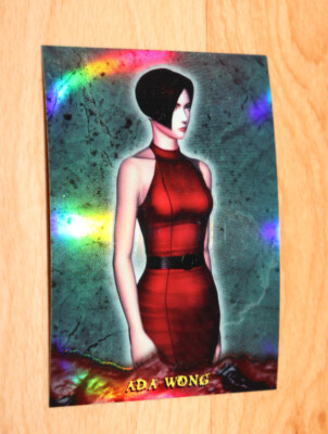 1998 Resident Evil Wildstorm Trading 3D Motion Card Capcom Ada