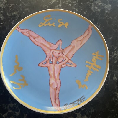 1986 Salome Signed Rosenthal Künstlerteller-teller Artist Plate 539/3000 Germany