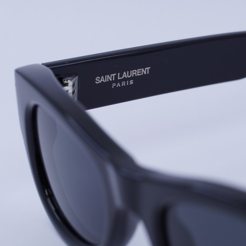 Saint Laurent SL761 001 Black/Dark Grey 49-21-145 Sunglasses New Authentic - Picture 4 of 7