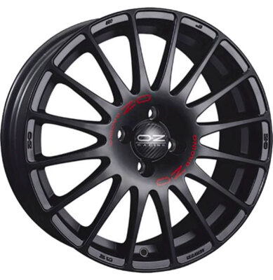ALLOY WHEEL OZ RACING SUPERTURISMO GT FOR MINI COOPER 7X18 4X100 MATT BLACK PRU