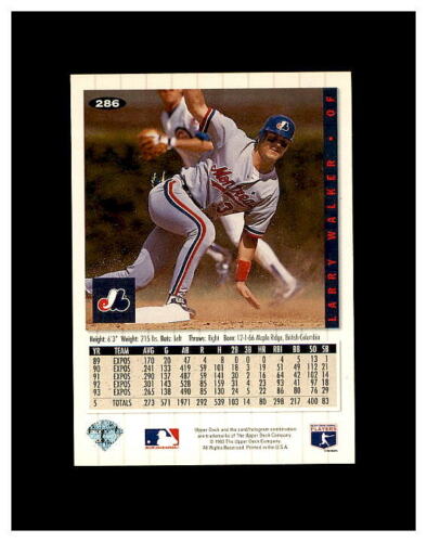 LARRY WALKER YOU PICK SEE SCANS OF EVERY CARD RC, INSERTS HIGH GRADE CARDS - Picture 463 of 463
