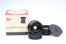 Leica Summicron M 50mm f2 E39 11819 near mint  Leitz 98676