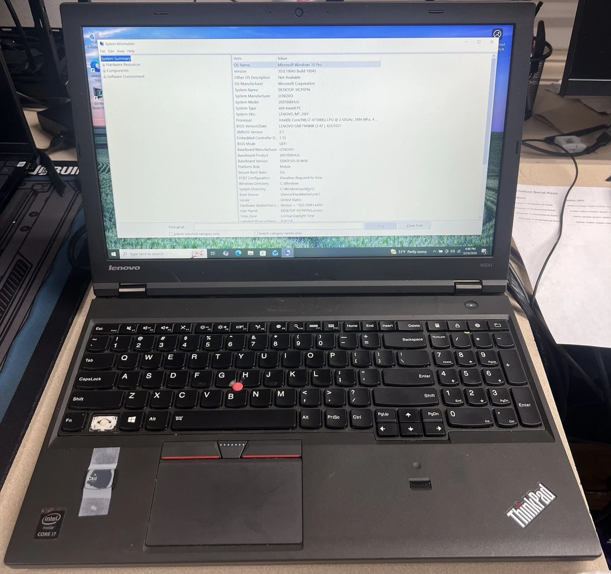 Lenovo Intel Core i7 4th Gen. PC Laptops & Netbooks 16 GB RAM for