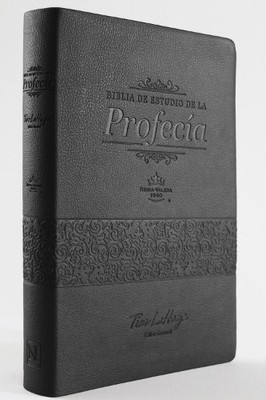 Tim LaHaye RVR 1960 Biblia de la profecía  color negro Iimitación  (Taschenbuch)