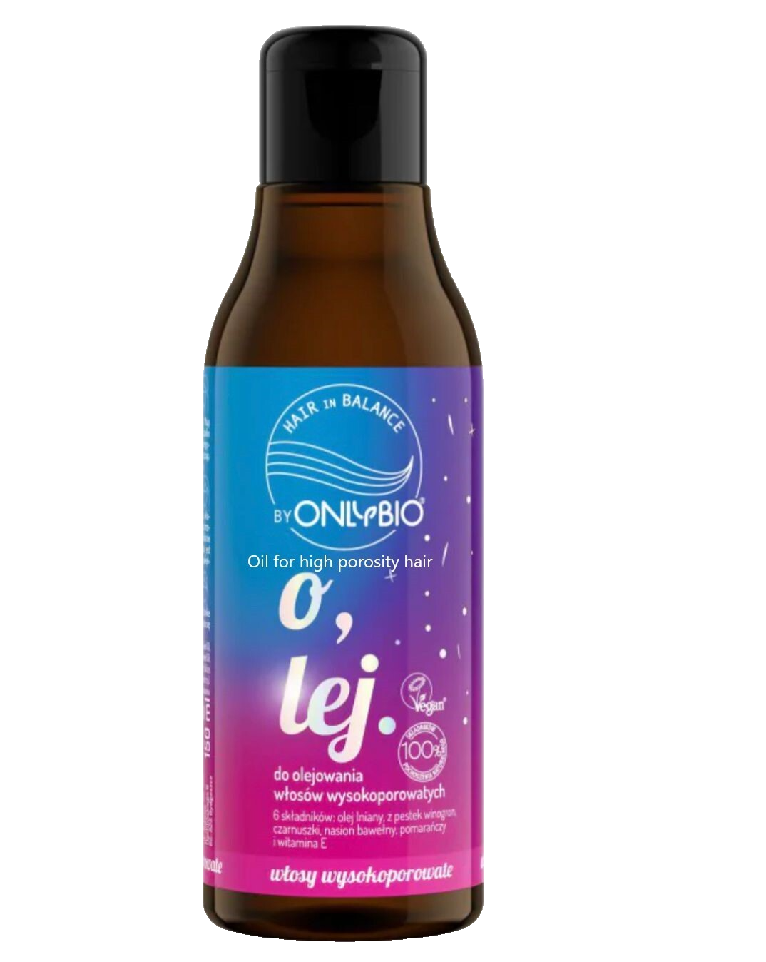 Only Bio Hair Balance Oil for high porosity hair 150ml