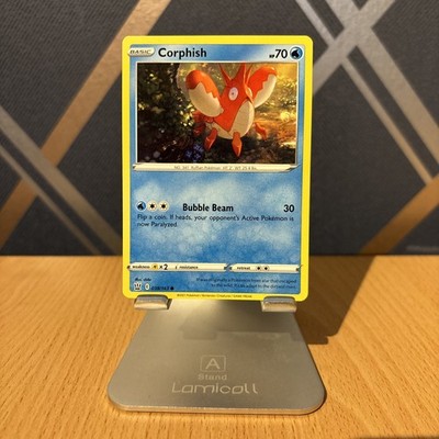038/163 Korphisch | Common Pokemon Sammelkarte Schwert & Schild Kampfstile TCG