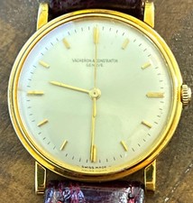 Vacheron Constantin Swiss Made Yellow Gold Champagne dial 18k